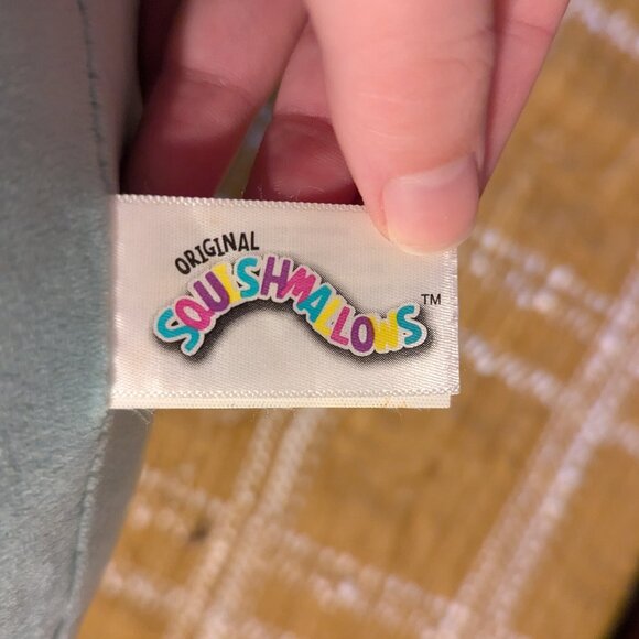 Seafoam Green Frog Squishmallow, 10" - Picture 5 of 6